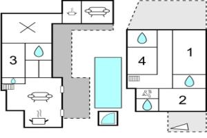 Amazing Home in Jadrija with Hot Tub, Sauna & 4 Bedrooms, Шибеник