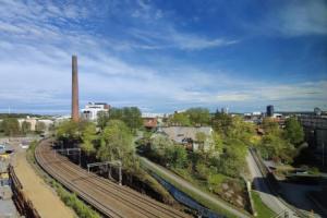 2ndhomes Tampere "Kanava" Apartment - 54m2 Apt with Private SAUNA & Balcony - 11th floor, Тампере