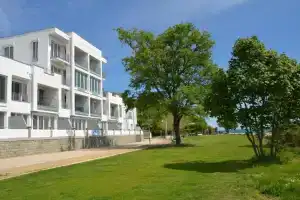 Ostseeresidenz Sassnitz F548 Penthouse 19 mit Sauna, Balkon, Meerblick, Засниц