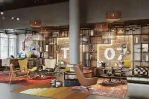 Отель «Moxy Duesseldorf South», Дюссельдорф