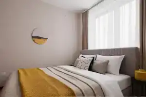 Апартаменты Двухкомнатные Queenstay Янтарь на Пятницком Шоссе, Москва