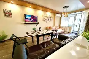 Уютные Апартаменты в ЖК Современник Нa 9 этаже (рядом с МТЛ-Арена), Самара