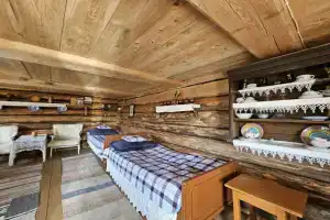 Частный дом Федосовых комната под елкой