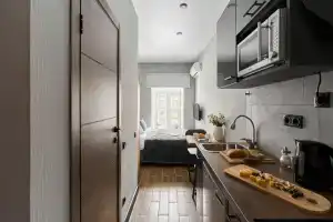 Апартаменты SMART LOFTS | Silk | 5 мин от метро Бауманская | Исторический дом, Москва