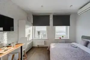 Апартаменты SMART LOFTS | Garden с видом на Останкинскую башню в новом ЖК рядом с метро