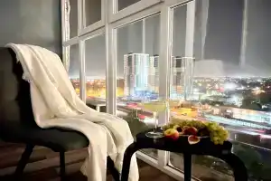Квартира Евродвушка с панорамным балконом, Краснодар