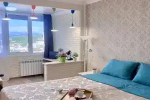 Квартира Уютная однокомнатная с Великолепным видом в Центральном районе г.Сочи