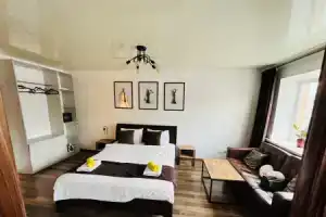 Апартаменты «Люкс в центре с джакузи»