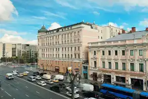Апартаменты у Пушкинской и видом на Тверскую улицу, Москва
