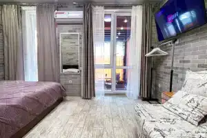 Апартаменты Casablanka Hit с закрытой  террасой, Адлер