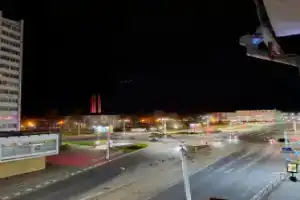 Квартира Студия в центре с красивым видом на стеллу Три Штыка и салюты
