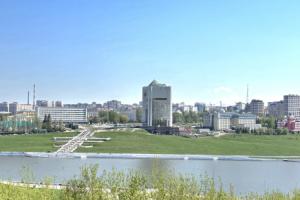 Квартира 3-к с панорамными окнами на залив от RentAp, 6 сп.мест, Чебоксары