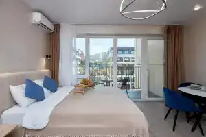 Квартира Красивая квартира Sea Magic Apart в ЖК Каравелла Португалии, Дагомыс