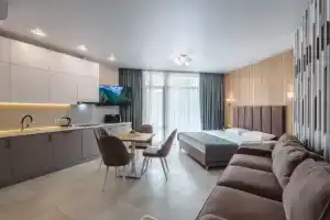 Квартира Студия 1 этаж кв. 5 от УК Family Pride Apartments, Гаспра