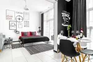 Квартира Студия с Дизайнерским Ремонтом Вид на Море от Home Group, Геленджик