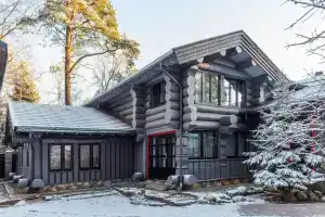 Частный дом загородный клуб в стиле лофт