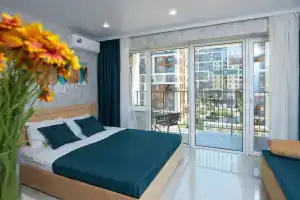 Квартира Семейная студия Rosa House в ЖК Каравелла Португалии, Дагомыс
