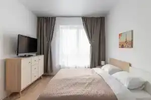 Апартаменты Flat Inn студия у метро Новохохловская, Москва