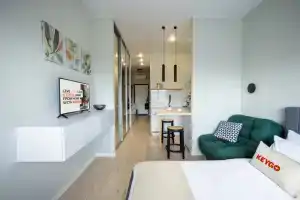 Апартаменты KeyGo 1040 рядом с метро Нагорная, Москва