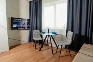 Квартира Loft +проектор smart для влюблённых парочек на высоком 25 этаже с евро ремонтом, Ростов-на-Дону