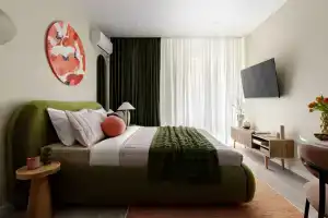 Квартира Студия с балконом Volna Apartments, Кудепста