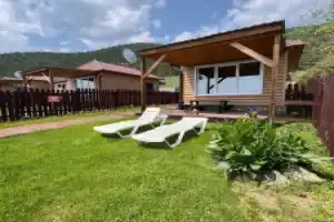 Частный дом Дом 1 с панорамным видом на озеро, Большое Голоустное