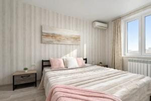Квартира светлая просторная (65 м²) с дизайнерским интерьером, Волгоград