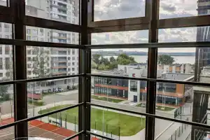 Квартира Студия на Набережной с Видом на Пруд Горького 163, Ижевск