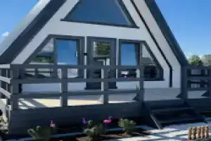 Частный дом Уютный A-frame у Хибин, Апатиты