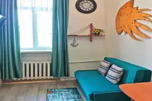 Апартаменты в центре с видом на Золотой мост