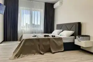 Квартира Двухкомнатный Лофт с Панорамным Видом на Курортный Парк, Ессентуки