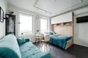 Апартаменты SMART LOFTS | Country с видом на Останкинскую башню рядом с метро, Москва