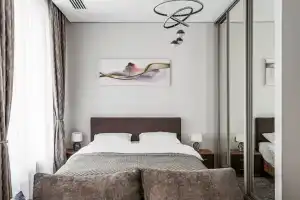 Апартаменты Flat Inn в ЖК дом "Чкалов" 15 этаж на Курском Вокзале, Москва