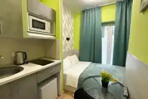Квартира Стильная у Метро Варшавская Ск7, Москва