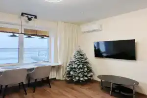 Апартаменты с Террасой и Видом на реку на Михайловской набережной, Новосибирск