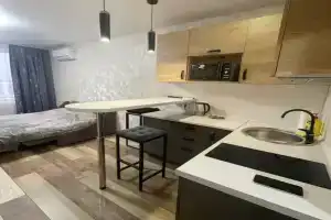 Квартира Уютная Студия на Европейском Береге, Новосибирск