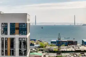 Апартаменты Amur Sky Панорама Русского моста, Владивосток