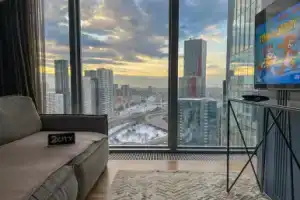 Апартаменты Милая Студия на 30 этаже Москва Сити, Москва