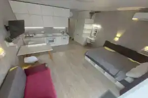 Квартира 1-Комнатная 37,5 м² 2 Кровати, Алушта