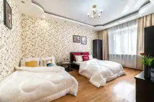 Квартира Однушка с евроремонтом для 4-ых гостей, Москва
