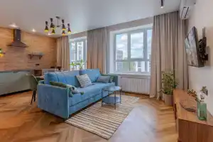 Квартира Aparts Pro+ Студия Восьмое Небо в ЖК Паново Парк, Самара