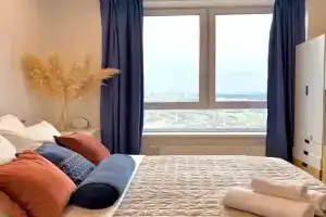 Апартаменты для 6 гостей с видом на Москва-Сити, Москва