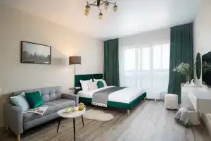 Квартира SleepNsk большая двушка с видом на реку около Аквапарка, Новосибирск