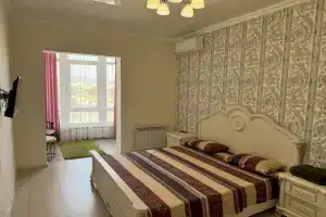 Апартаменты 082 Современная 1-к квартира у моря с видом на горы, Геленджик