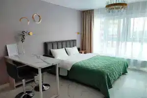 Квартира Enigma Apartments - Студия с панорамным видом в ЖК Аквамарин, Ульяновск