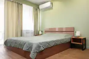 Квартира уютнaя cтудия у моpя в ЖK Kapавелла Поpтугалии в Дaгомысе