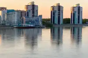 Квартира Дизайнерская на берегу Оби, Барнаул