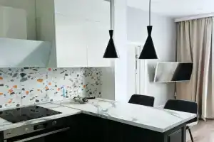 Квартира Уютная евродвушка в центре с видом на горы