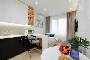 Апартаменты Happy House на Нагатинская набережная 10А, Москва