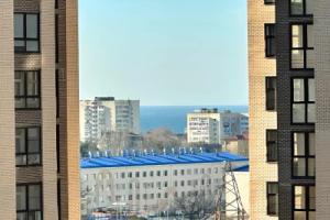 Квартира Студия Видовая для Двоих с Лоджией Парковка ЖК Привилегия Ключи от Моря, Анапа